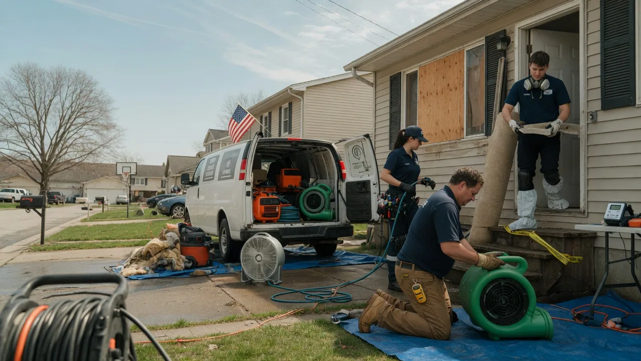 Water Damage Restoration in Sherman, MS near me